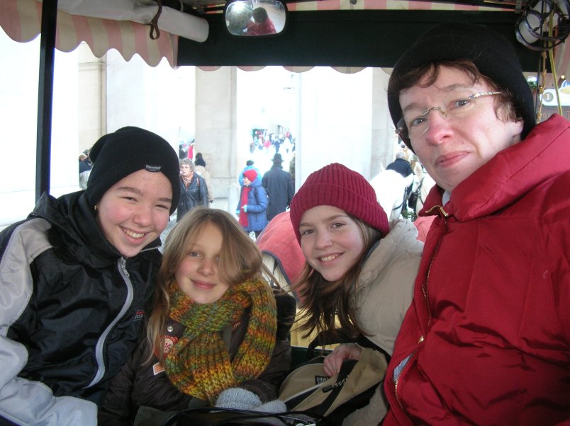 Die Schola war im Winter 2008 in Salzburg.